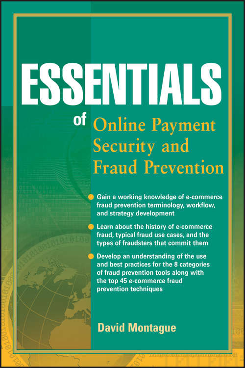 Book cover of Essentials of Online Payment Security and Fraud Prevention