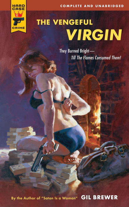 Book cover of Hard Case Crime: The Vengeful Virgin