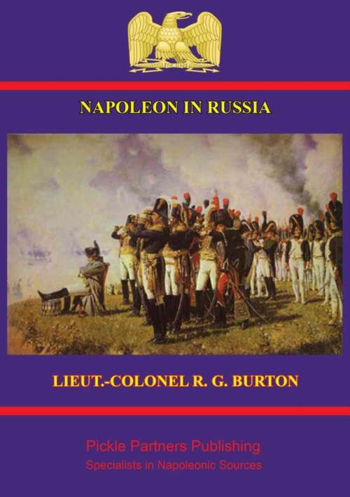 Book cover of Napoleon in Russia (Special Campaigns Series #15)