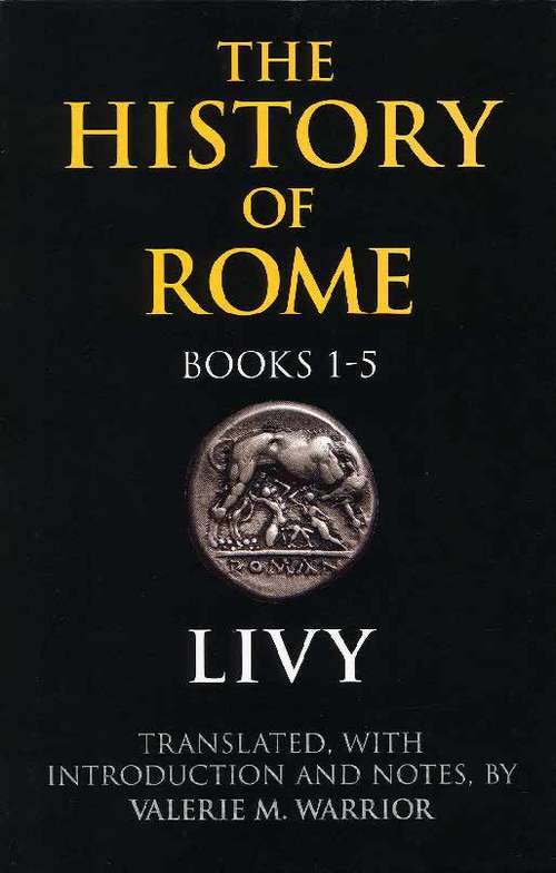 Book cover of The History of Rome, Books 1-5