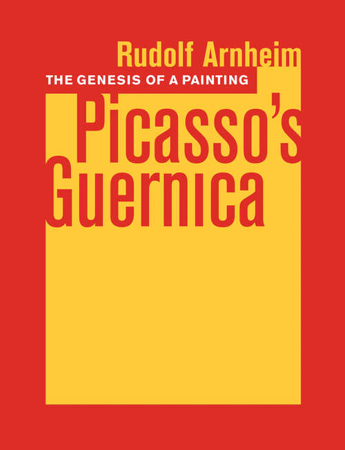Book cover of The Genesis of a Painting: Picasso's Guernica