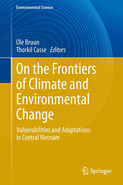 Book cover of On the Frontiers of Climate and Environmental Change