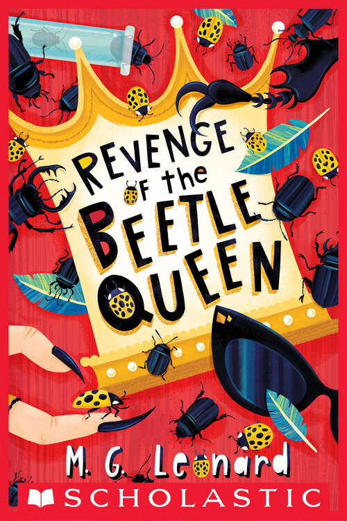 Book cover of Revenge of the Beetle Queen (Battle of the Beetles #2)