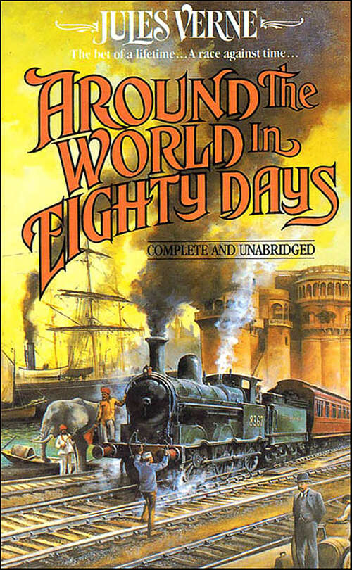 Book cover of Around the World in Eighty Days
