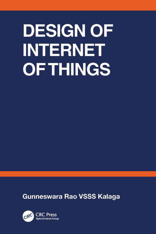 Book cover of Design of Internet of Things