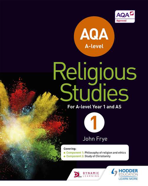 Book cover of AQA A-level Religious Studies Year 1: Including AS