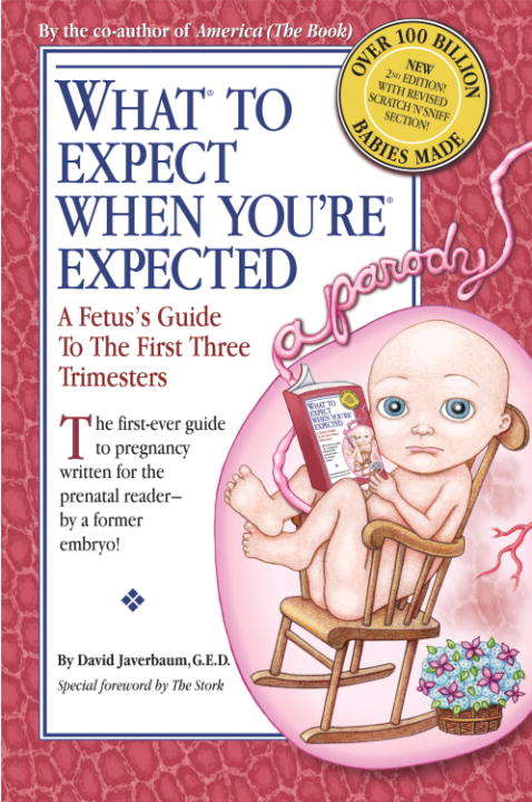 Book cover of What to Expect When You're Expected: A Fetus's Guide to the First Three Trimesters