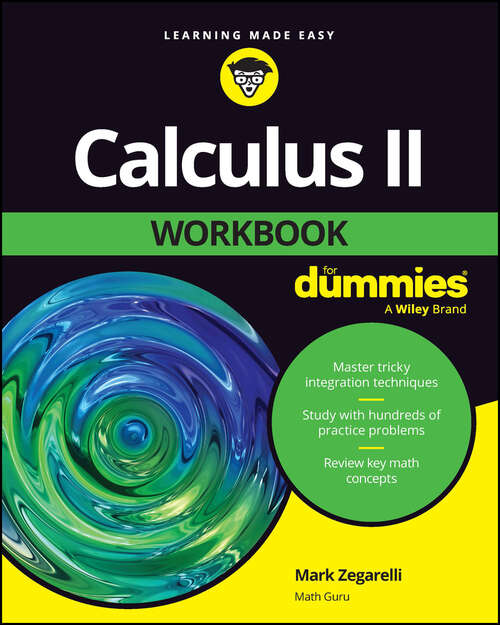 Book cover of Calculus II Workbook For Dummies