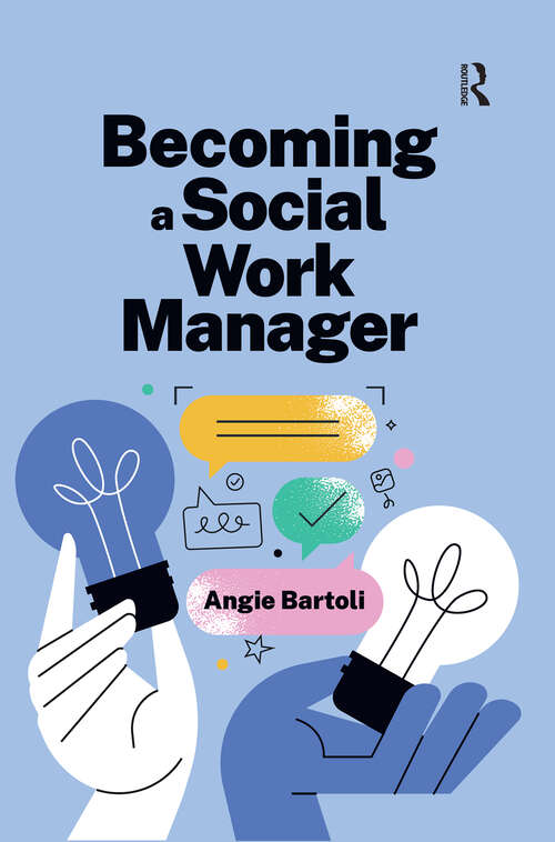 Book cover of Becoming a Social Work Manager (1)
