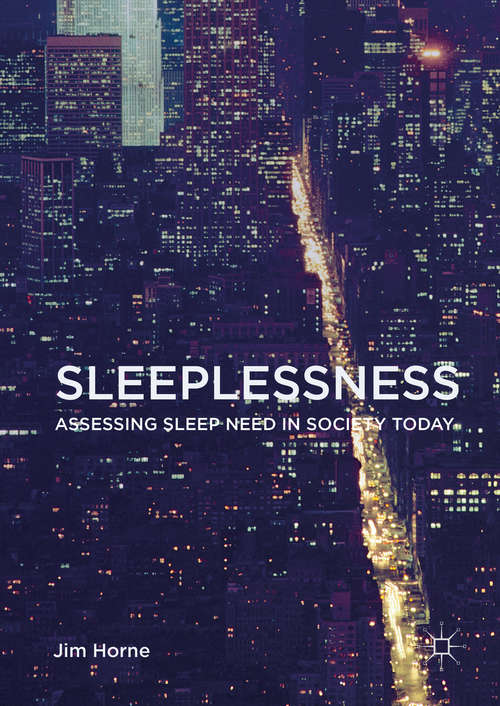 Book cover of Sleeplessness