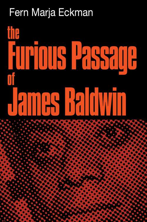 Book cover of The Furious Passage of James Baldwin