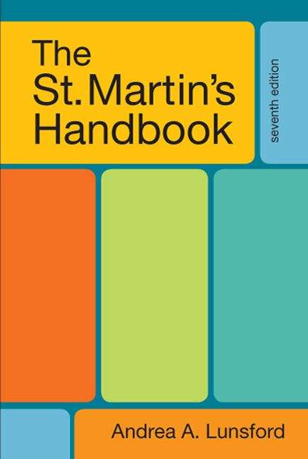 The St. Martin's Handbook (7th Edition)