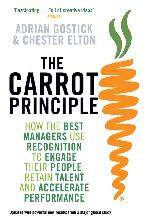 Book cover of The Carrot Principle