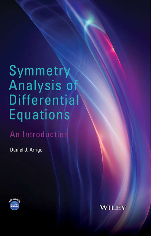 Book cover of Symmetry Analysis of Differential Equations