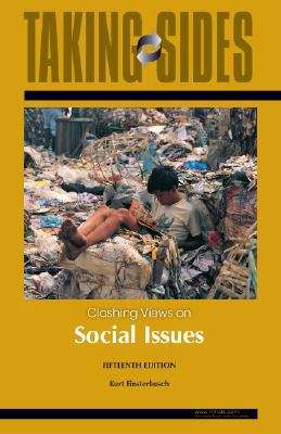 Book cover of Taking Sides: Clashing Views on Social Issues, 15th Edition