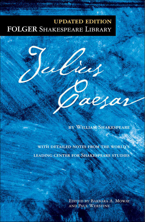 Book cover of Julius Caesar (Folger Shakespeare Library)
