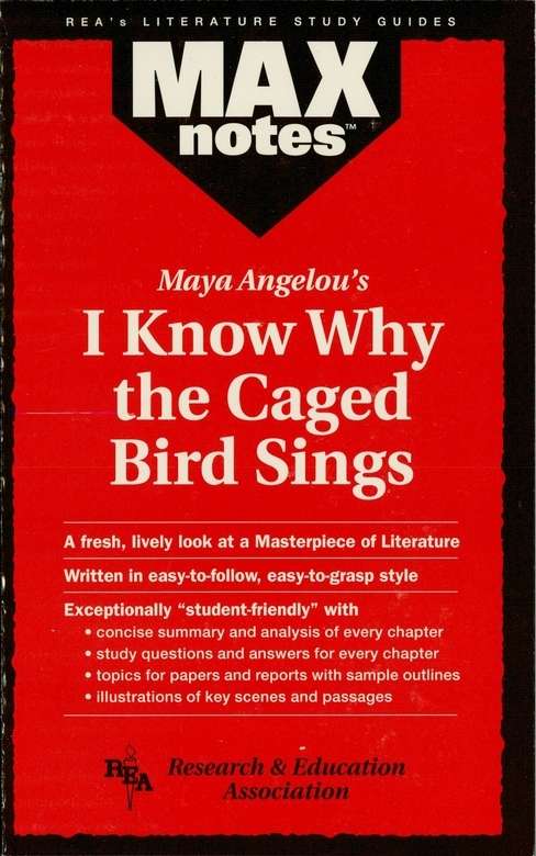 Book cover of I Know Why the Caged Bird Sings (MAXNotes Literature Guides)