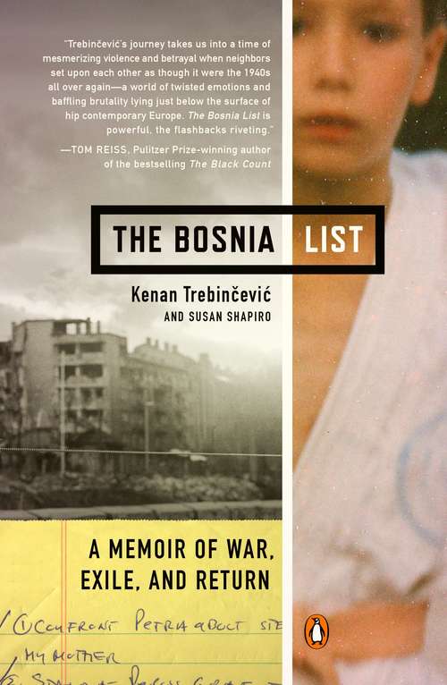 Book cover of The Bosnia List