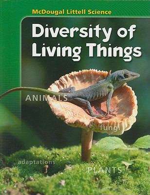 Book cover of Diversity of Living Things