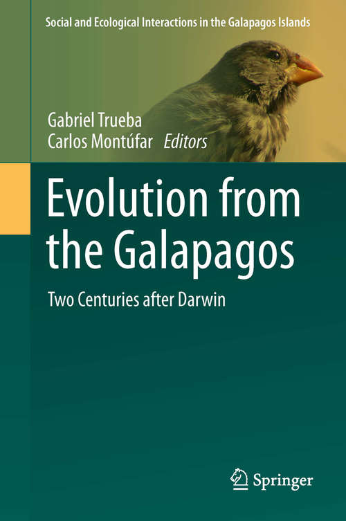 Book cover of Evolution from the Galapagos: Two Centuries after Darwin