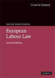 Book cover of European Labour Law