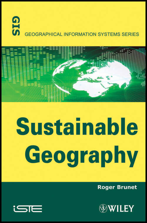 Book cover of Sustainable Geography (Wiley-iste Ser.)
