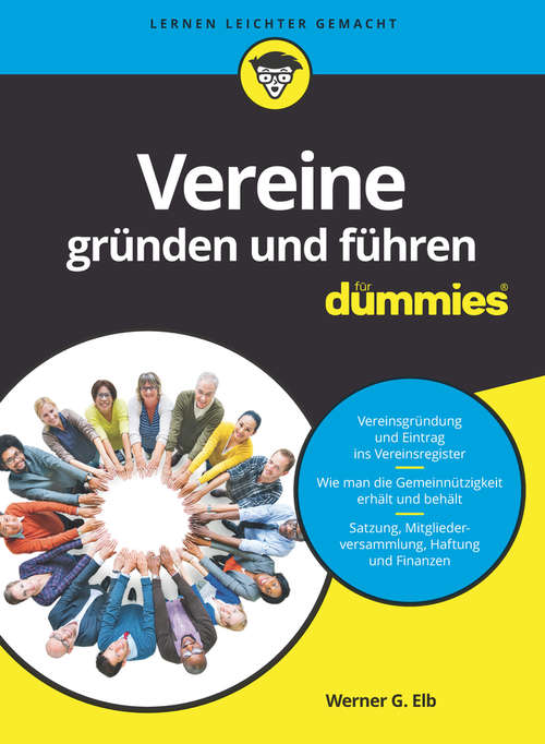 Book cover of Vereine gründen und führen für Dummies (Für Dummies)