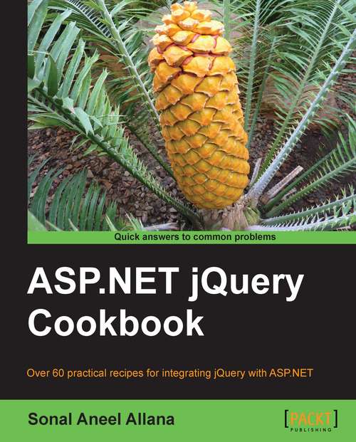Book cover of ASP.NET jQuery Cookbook