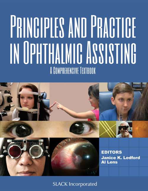 Book cover of Principles And Practice In Ophthalmic Assisting: A Comprehensive Textbook