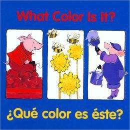 Book cover of What Color Is It?/zQue color es este?
