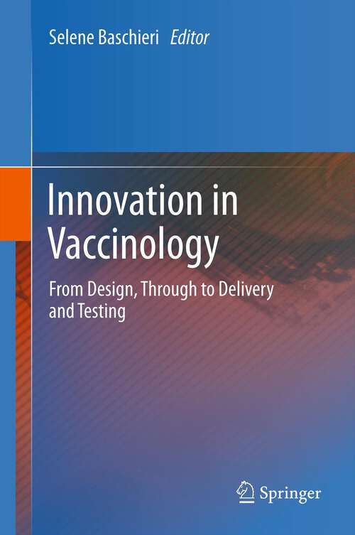 Book cover of Innovation in Vaccinology