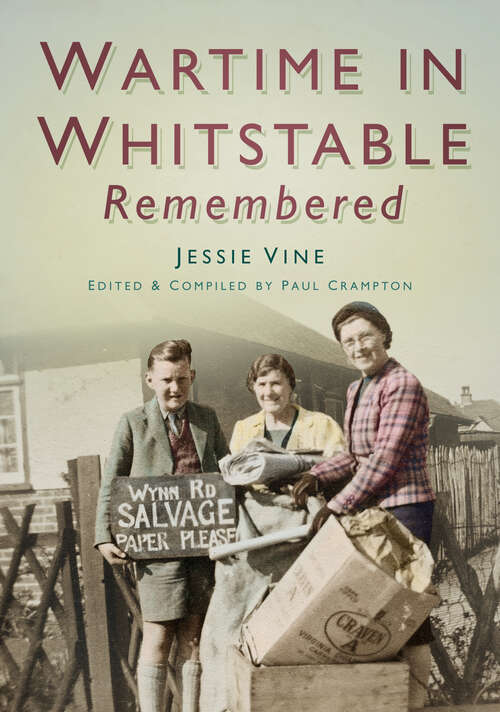 Book cover of Wartime in Whitstable Remembered