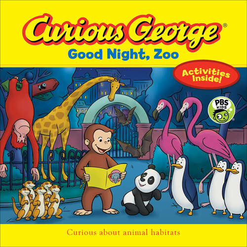 Book cover of Curious George Good Night, Zoo (CGTV)