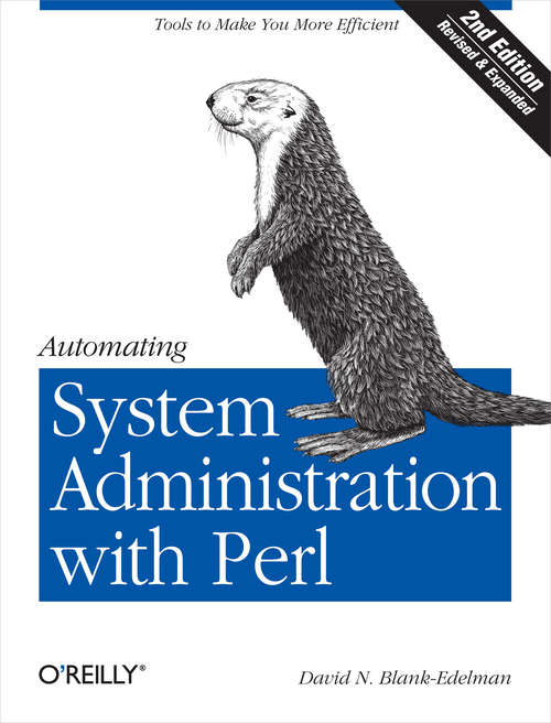 Book cover of Automating System Administration with Perl