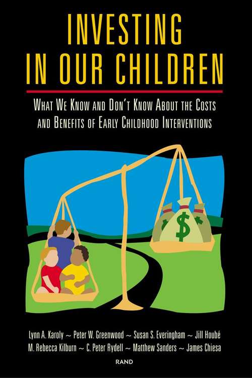 Investing in Our Children: What We Know and Don't Know About the Costs and Benefits of Early Childhood Interventions