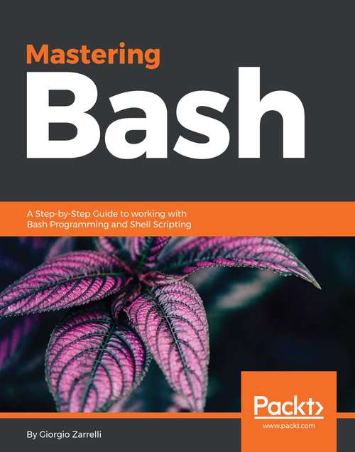Book cover of Mastering Bash