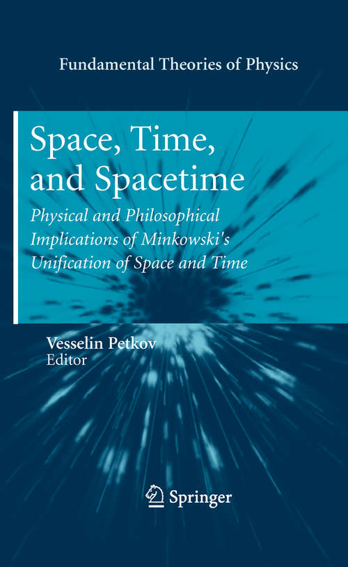 Book cover of Space, Time, and Spacetime