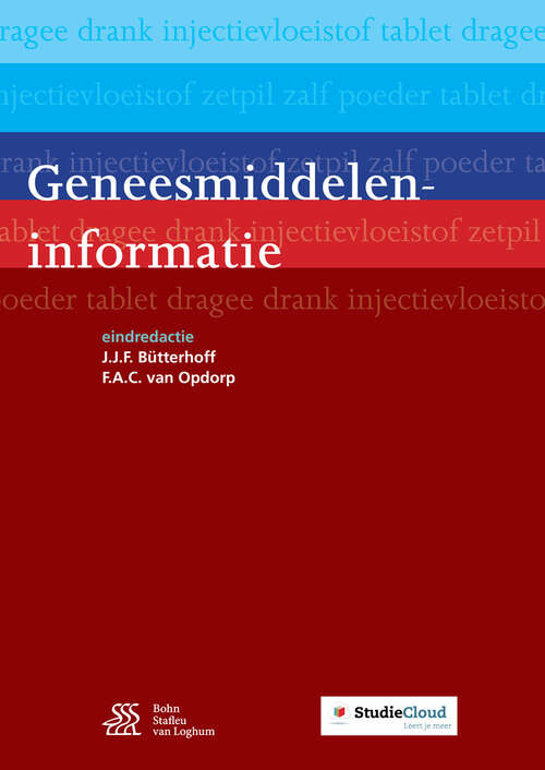 Book cover of Geneesmiddeleninformatie