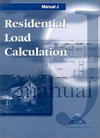 Book cover of Manual J: Residential Load Calculation (Seventh Edition)