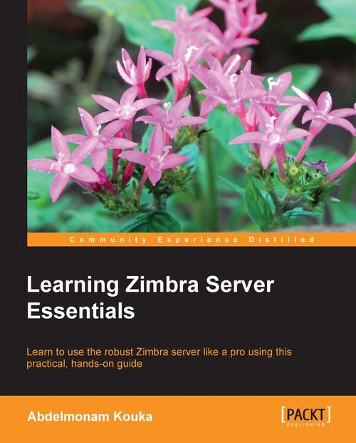 Book cover of Learning Zimbra Server Essentials