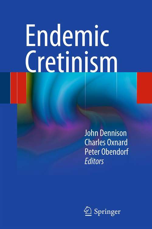 Book cover of Endemic Cretinism