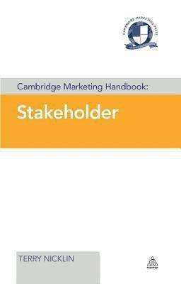 Book cover of Cambridge Marketing Handbook: Stakeholder