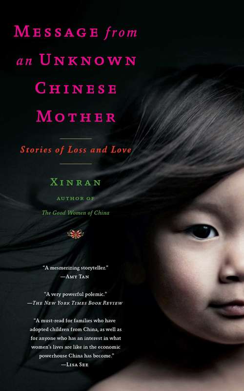 Book cover of Message from an Unknown Chinese Mother