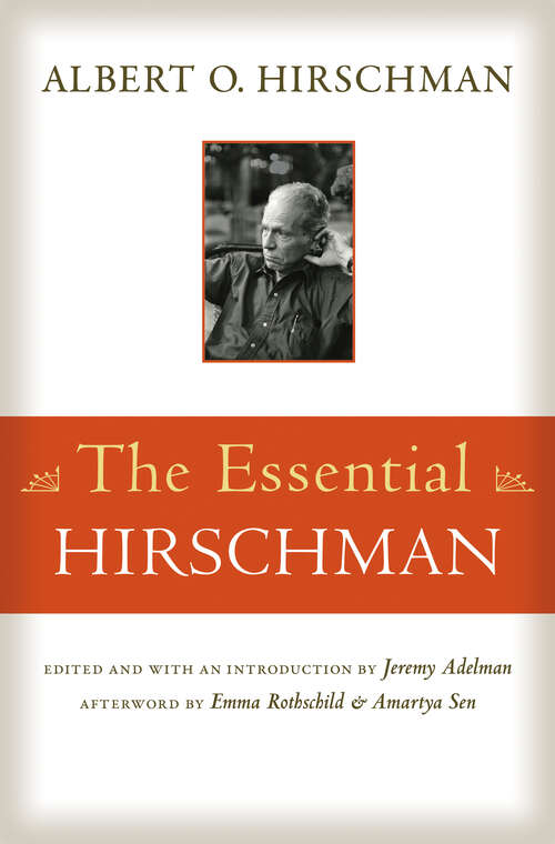 Book cover of The Essential Hirschman