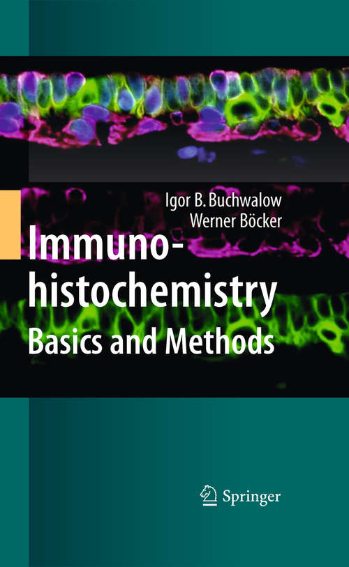 Book cover of Immunohistochemistry: Basics and Methods