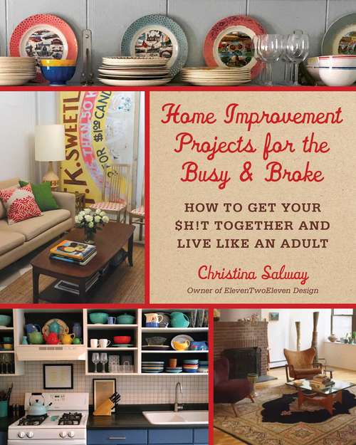 Book cover of Home Improvement Projects for the Busy & Broke: How to Get Your $h!t Together and Live Like an Adult