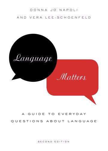 Book cover of Language Matters : A Guide to Everyday Questions About Language