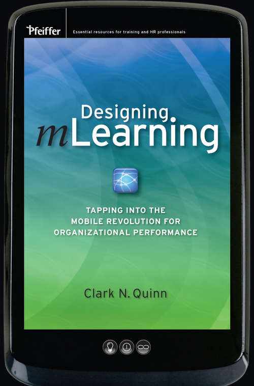 Book cover of Designing mLearning
