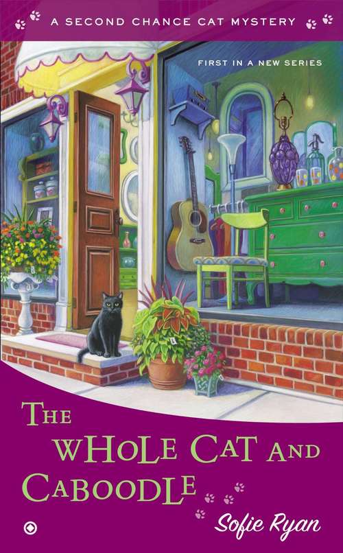 Book cover of The Whole Cat and Caboodle (Second Chance Cat Mystery #1)