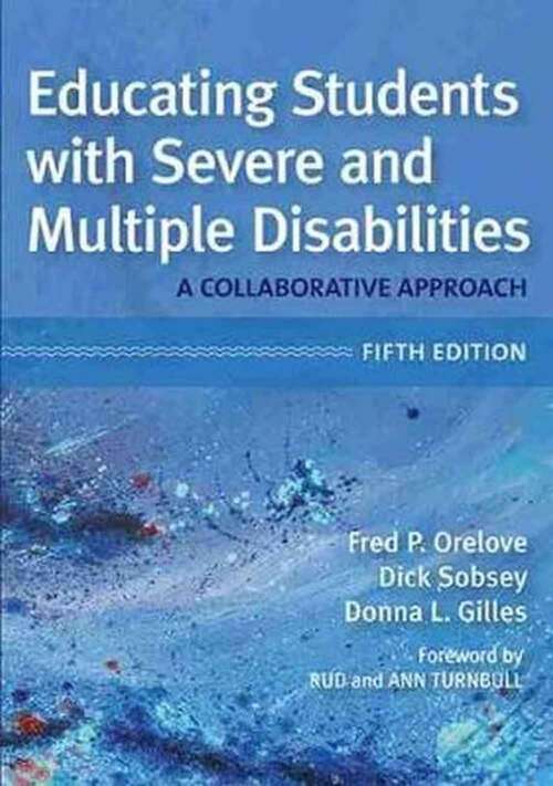 Book cover of Educating Students With Severe And Multiple Disabilities: A Collaborative Approach (5)